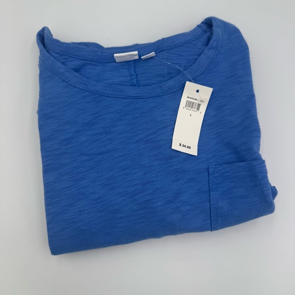 GAP Blue pocket tshirt dress. New with tags. Women’s Size large. - Picture 3 of 6